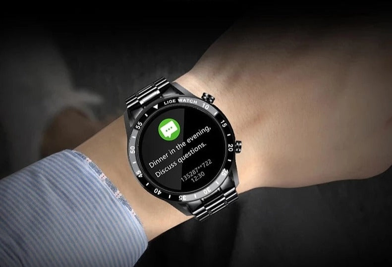 Skanto | Luksus SmartWatch 4G – Elegant og Tilkoblet Stil med Anrop og Tilkobling
