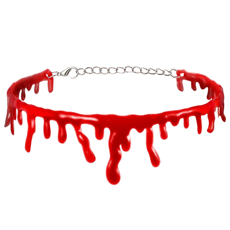 Skanto | Fake Blood Drip Halloween Halskjeder
