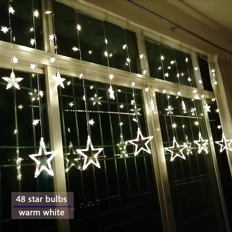 LED Star Garland - StarryGlow | Skanto