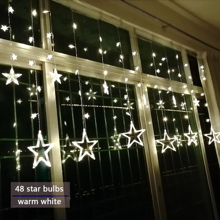 LED Star Garland - StarryGlow | Skanto
