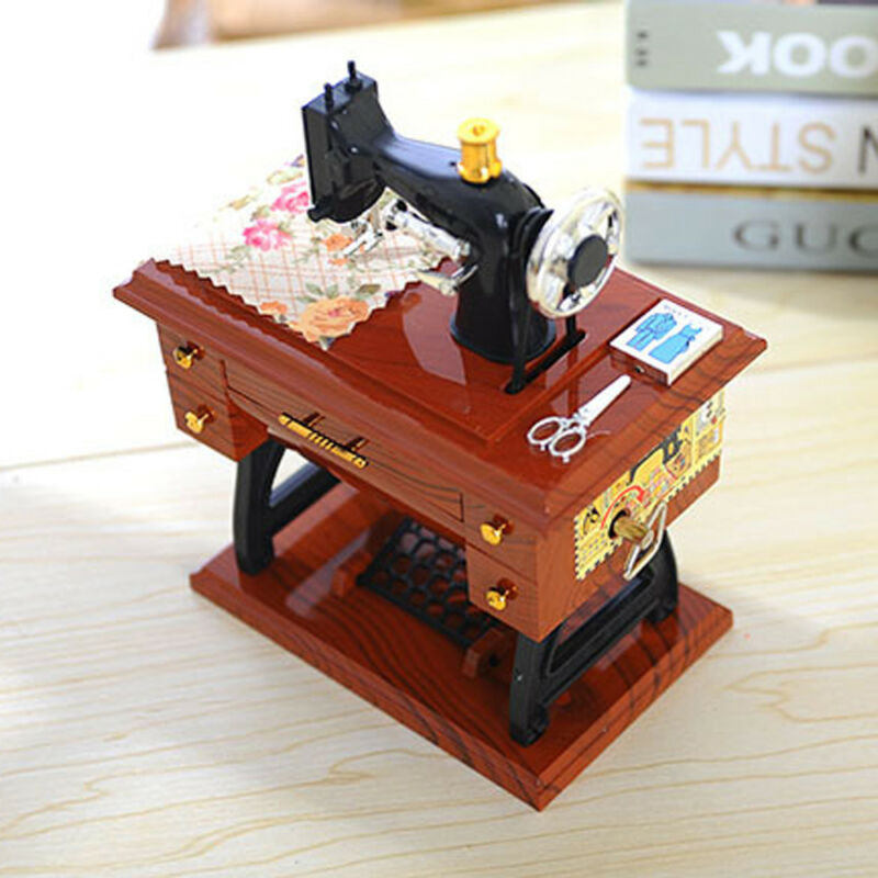 Mini Craft Retro Symaskin Dekor | Skanto