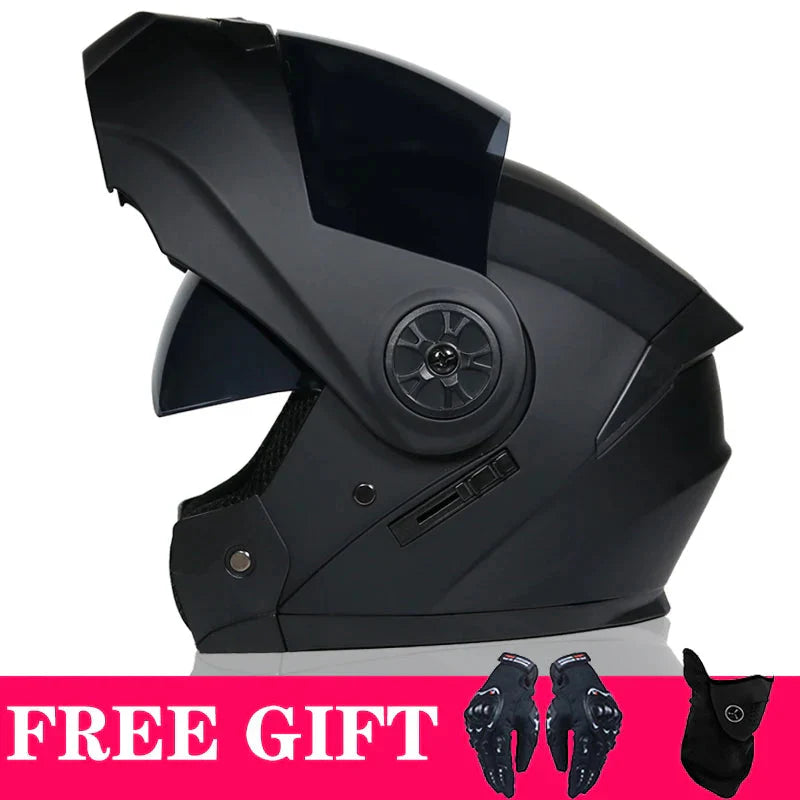 DOT-zertifizierter modularizer Klapphelm for Motorräder – RoadGuard