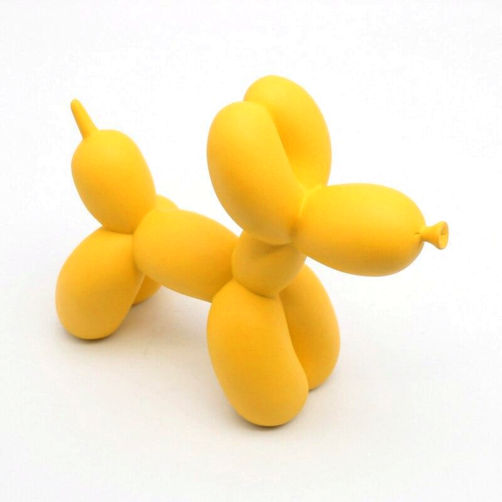 Skanto | BalloonDog Livlig Hundeskulptur | Pop-Art Dekorasjon | Moderne Hjemmetekstur | Håndlaget Statue
