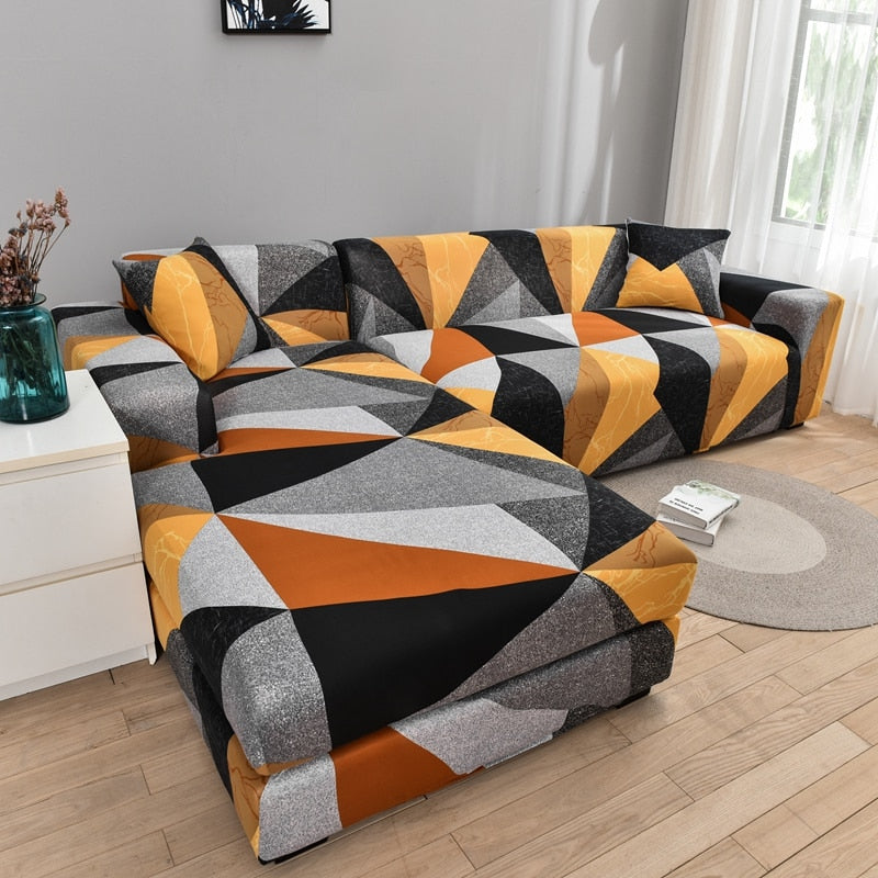 Skanto | Moderne Antiskli Fargerik Elastisk Sofa Trekk