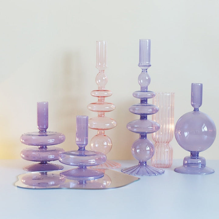 Skanto | Lilla Lysestake laget av Glass