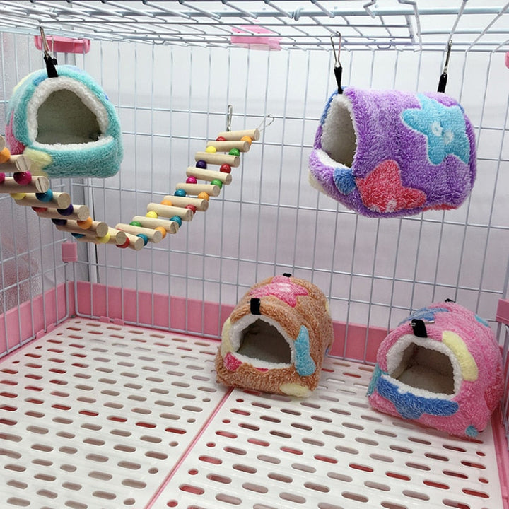 Myk Hamsterhus med Hengekøye Skanto