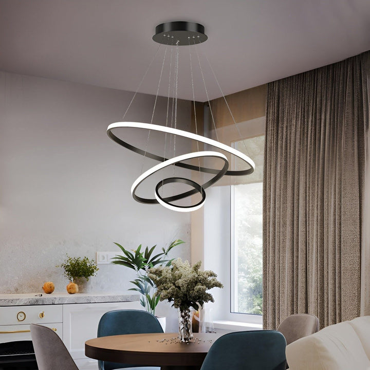 LED-pendellampe med sfærisk design – Moderne og elegant | Ideell for stue eller spisestue