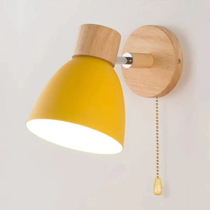 Skanto | Elegant vegglampe i tre - Moderne og varm design