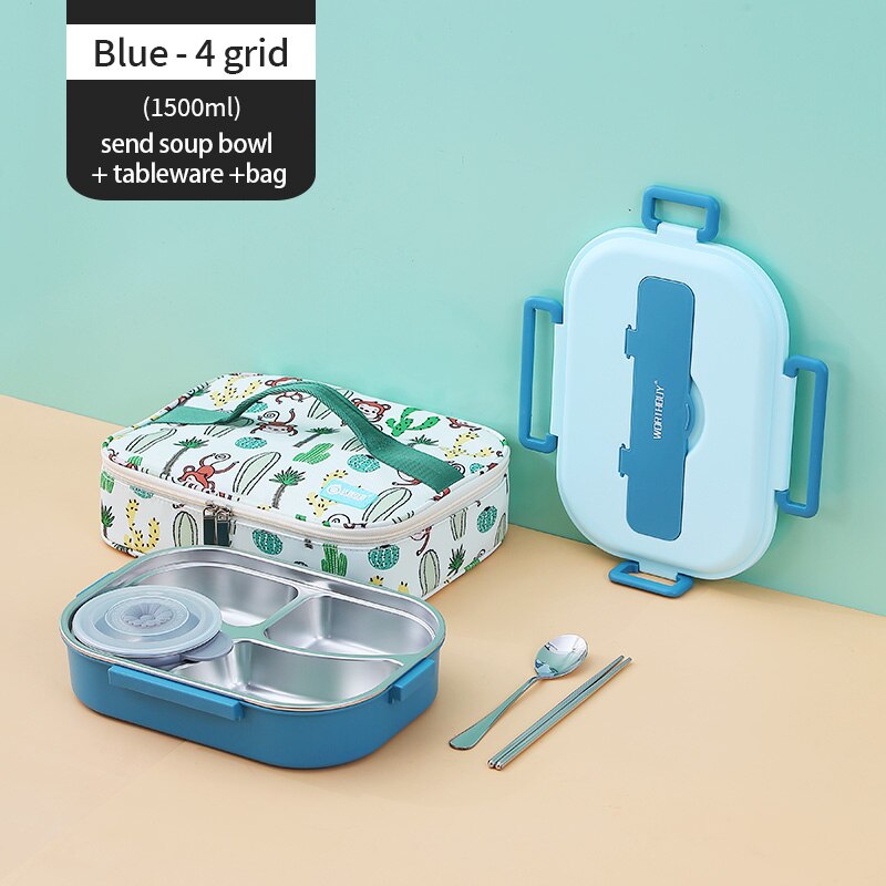 Rustfritt Stål Multi Rom Kids Matboks | Skanto
