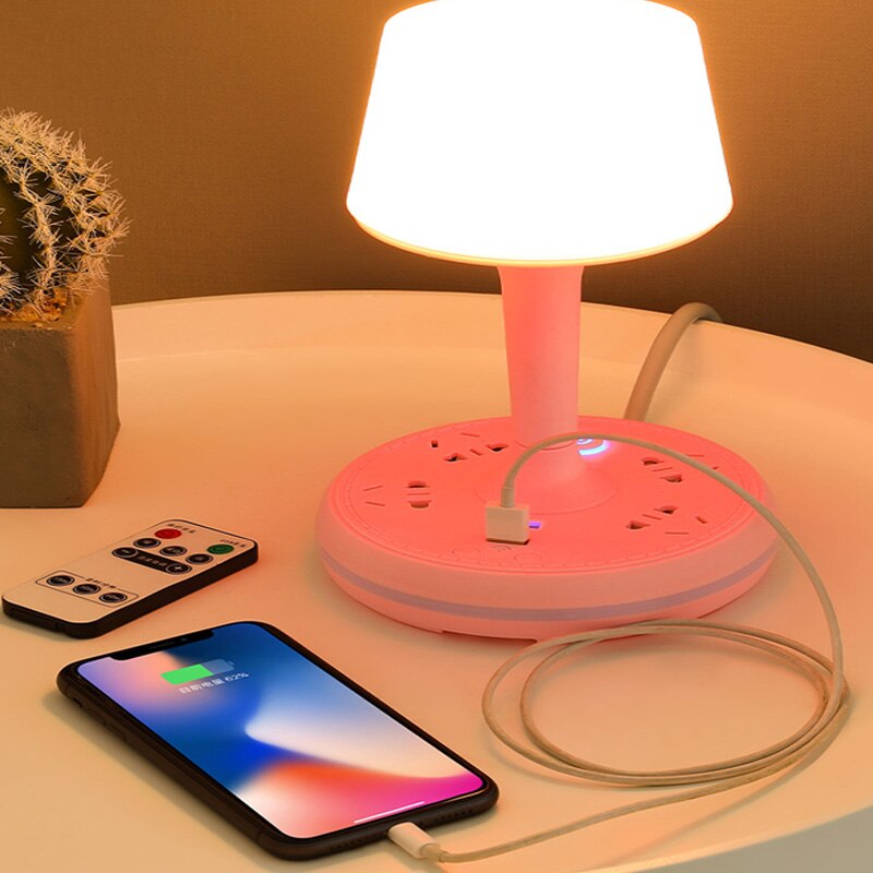 Multi Power Strip Phone Holder TaSkantoe Lamp | Skanto