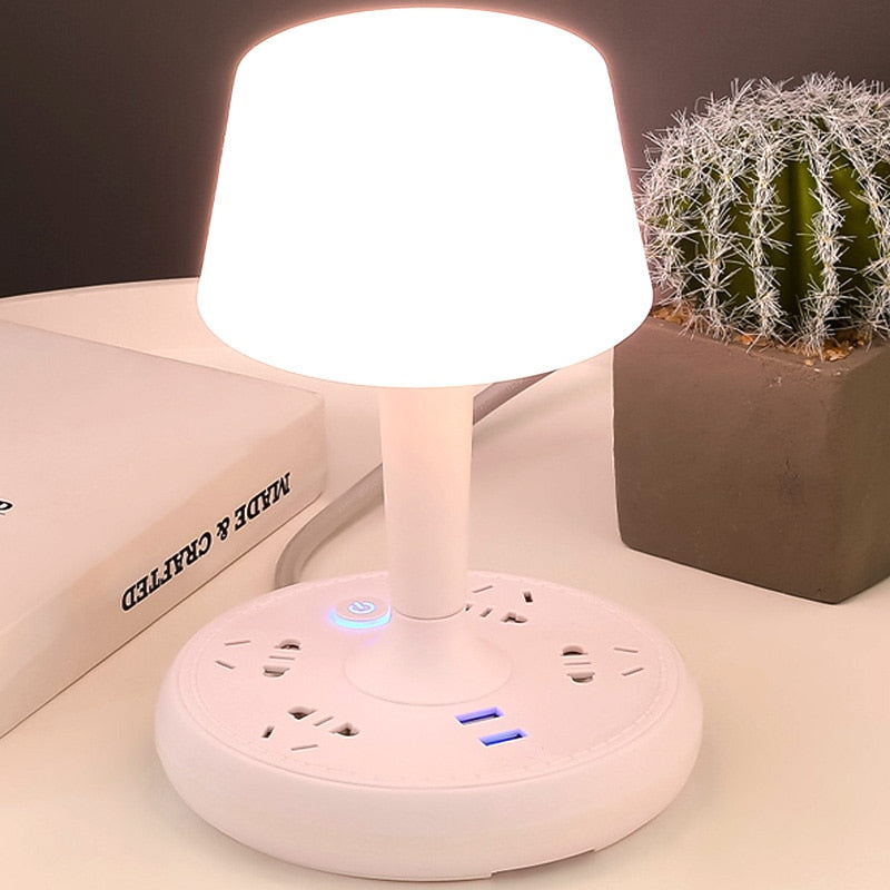 Multi Power Strip Phone Holder TaSkantoe Lamp | Skanto