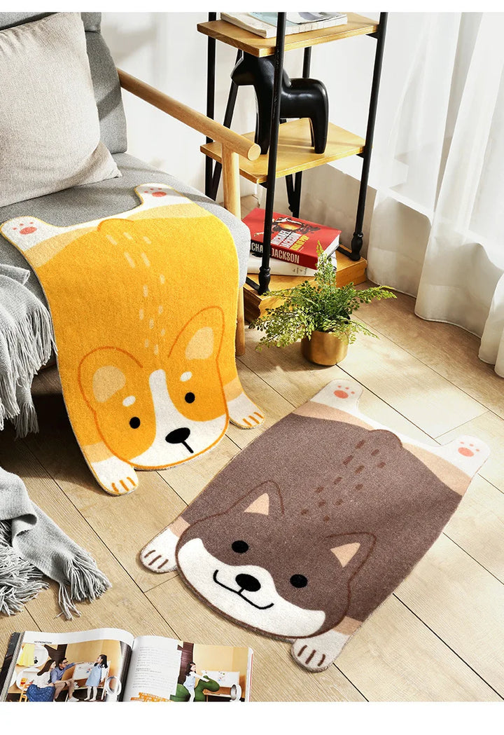 Skanto | Søt Dyre Antiskli Mat – Pet Design for Kjøkken, Bad og Gang