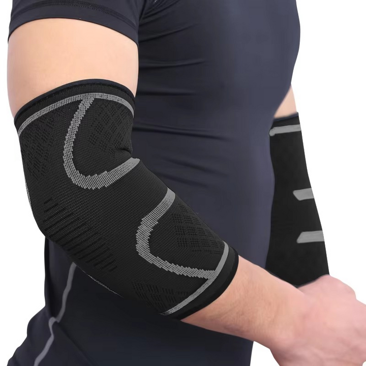 Skanto | Justerbar elastisk albue støtte sleeve for sport og fitness