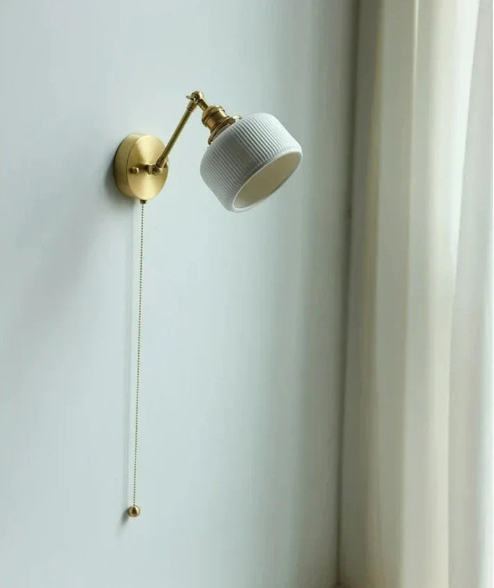 Skanto | ScandiAura – Stilfull Keramisk Vegglampe med Nordisk Design