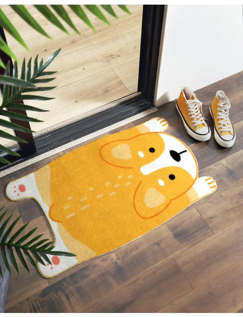 Skanto | Søt Dyre Antiskli Mat – Pet Design for Kjøkken, Bad og Gang
