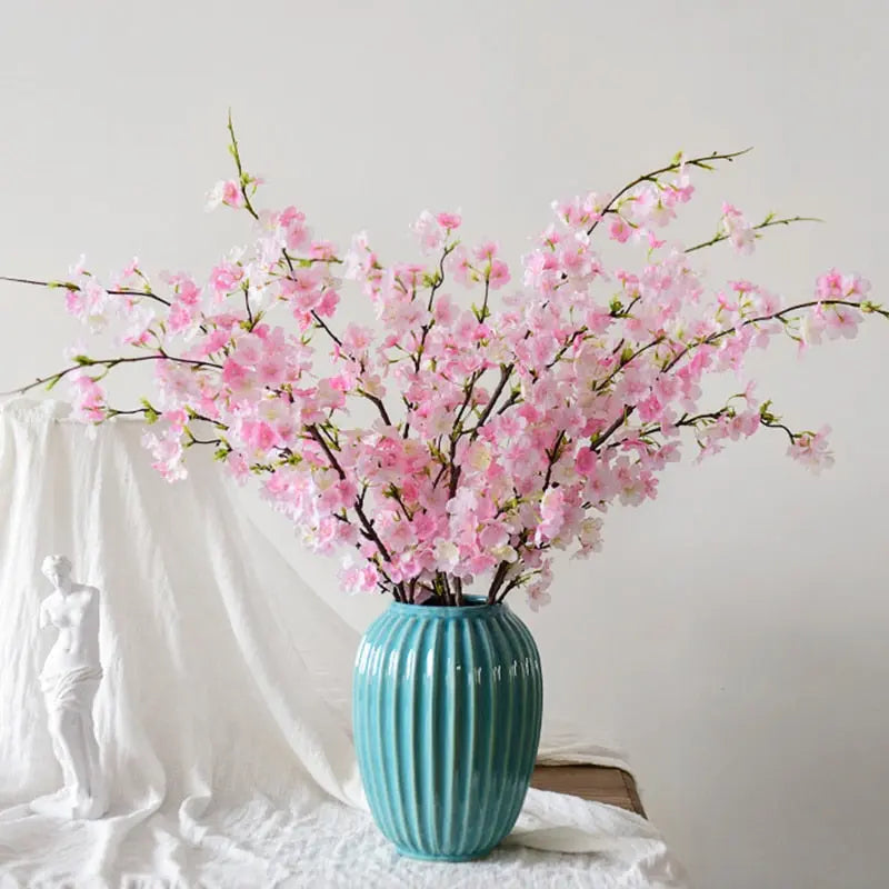 Skanto | Kunstig Kirsebærblomst Gren - 109 cm Silke blomster
