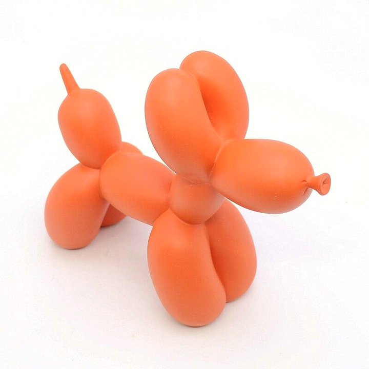 Skanto | BalloonDog Livlig Hundeskulptur | Pop-Art Dekorasjon | Moderne Hjemmetekstur | Håndlaget Statue