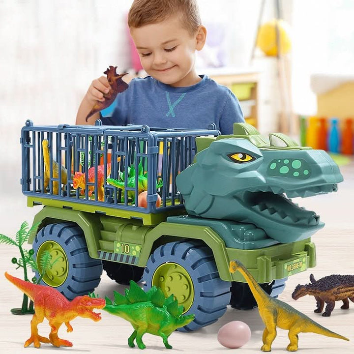 Skanto | Eventyrsett med dinosaurer og kjøretøy for utforskere
