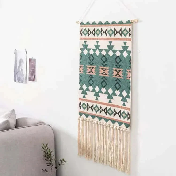 Skanto | Makrame Henge Bomulls Teppe