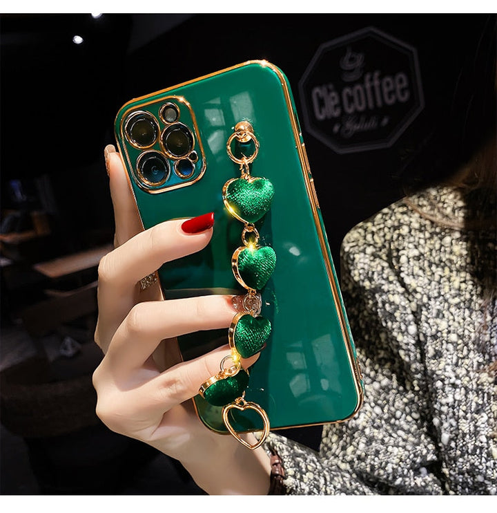 Skanto | Precious Metal Heart iPhone-deksel