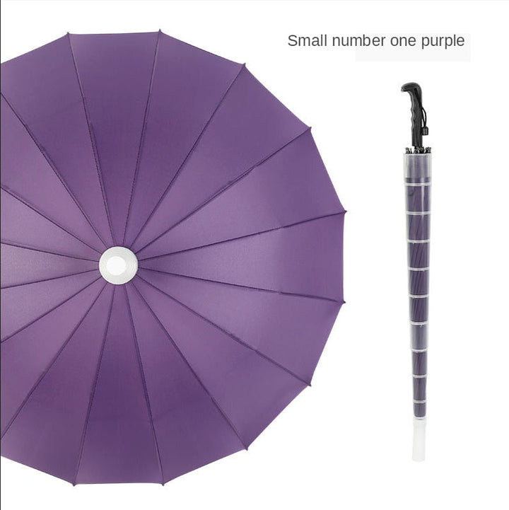 Minimalist Langt Håndtak Automatisk Paraply | Skanto