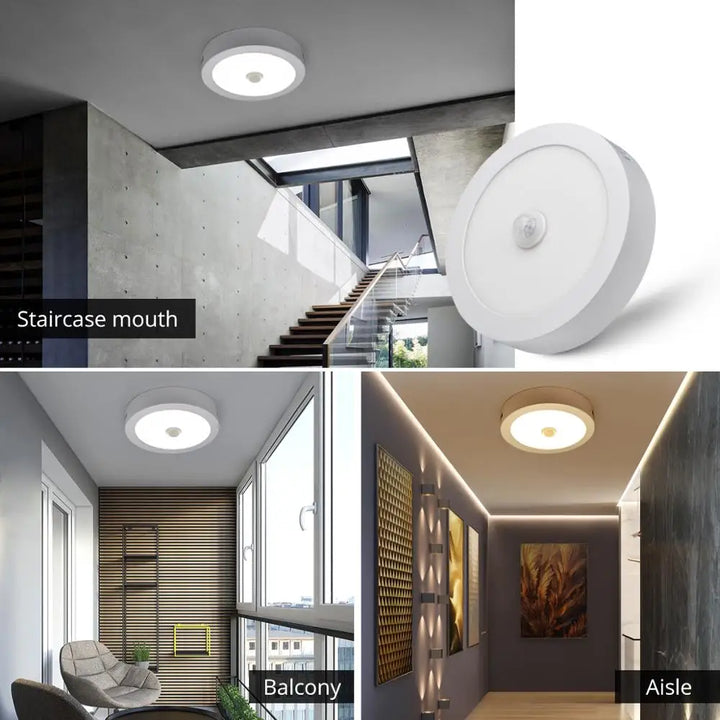 Skanto | Bevegelsessensor LED Taklamper – Smart Belysning for Hjemmet