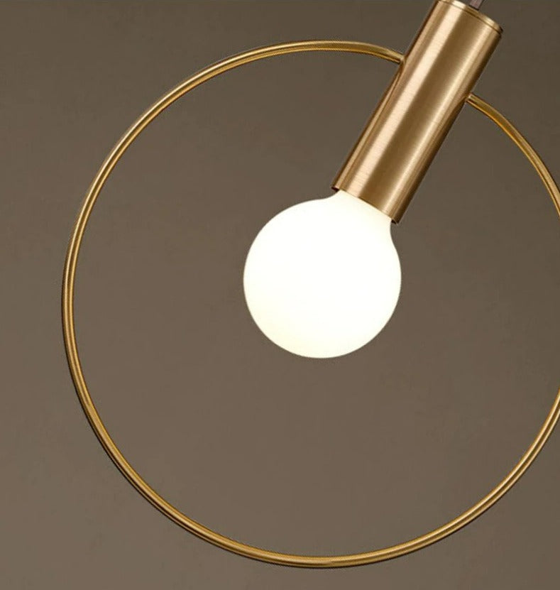Moderne nordisk glass pendellamper