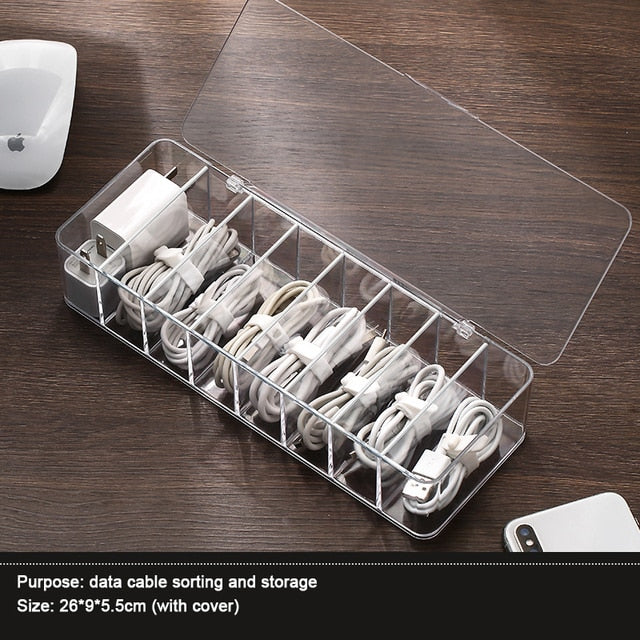 Transparente CaSkantoe Organizer Box | Skanto