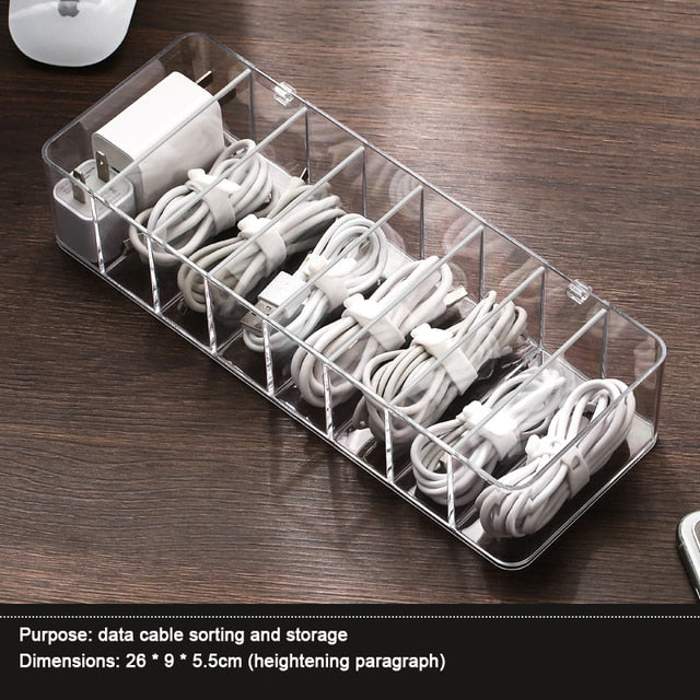 Transparente CaSkantoe Organizer Box | Skanto