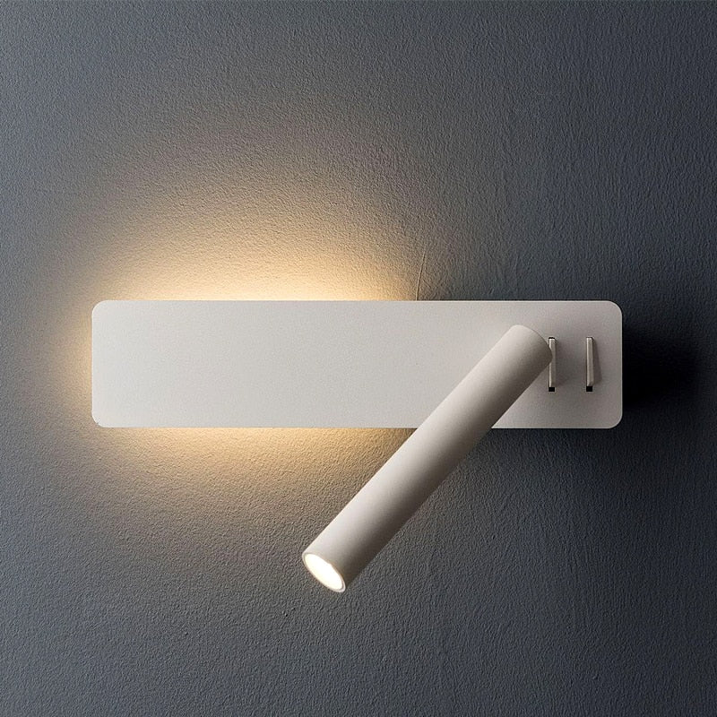 Skanto | Rotatable LED Wall Lamp for Bedroom | Adjustable Brightness & Color Mode