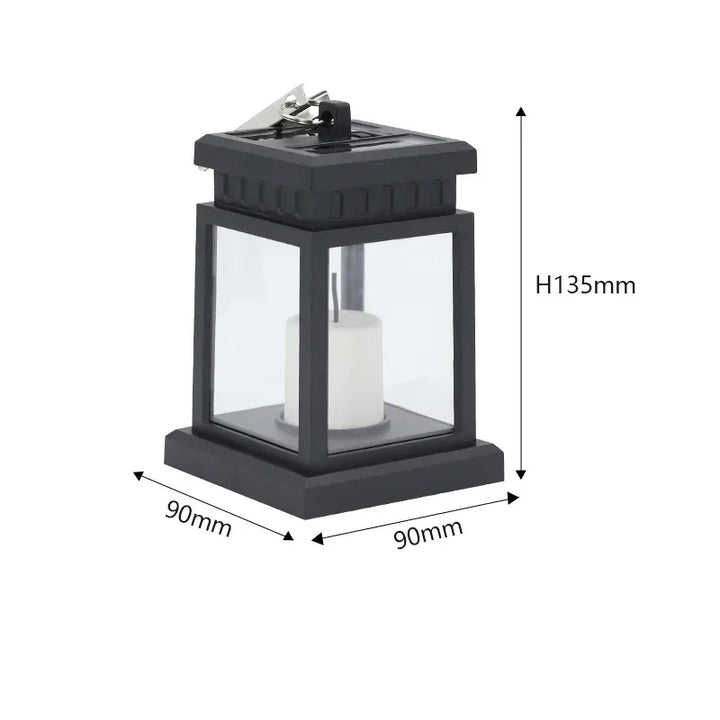 Skanto | Sollys med LED-lys – Hengelampe for hage og terrasse, dekorativt lys for utendørs