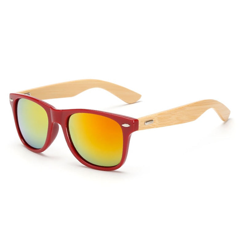 Skanto | Bamboo Retro Tre Solbriller