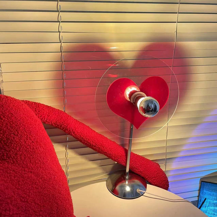 Skanto | LoveGlow – Elegant Bordlampe med Oppladbar LED