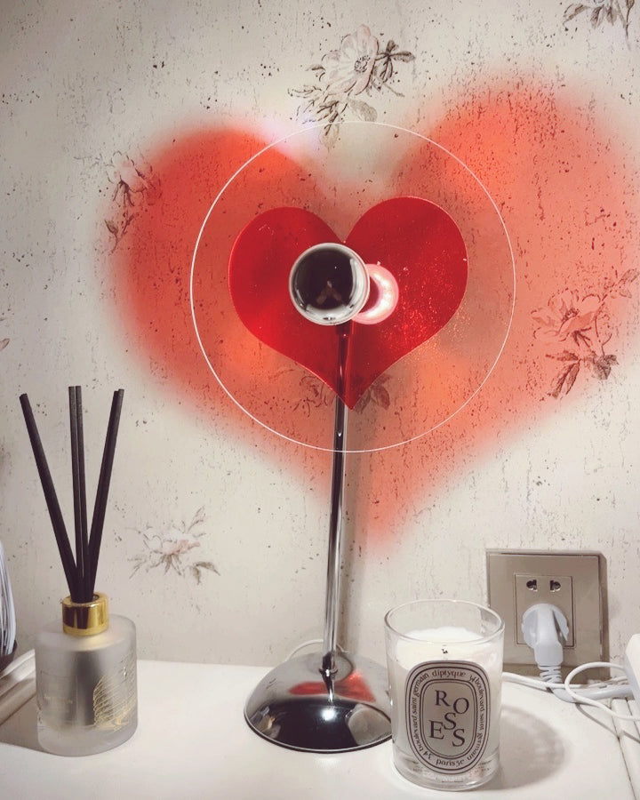 Skanto | LoveGlow – Elegant Bordlampe med Oppladbar LED
