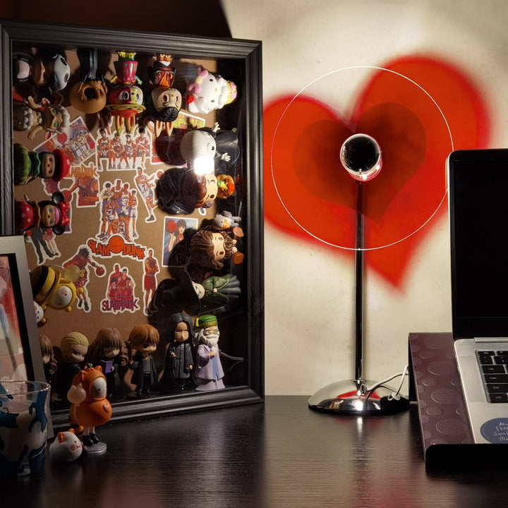 Skanto | LoveGlow – Elegant Bordlampe med Oppladbar LED