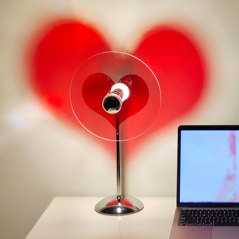 Skanto | LoveGlow – Elegant Bordlampe med Oppladbar LED