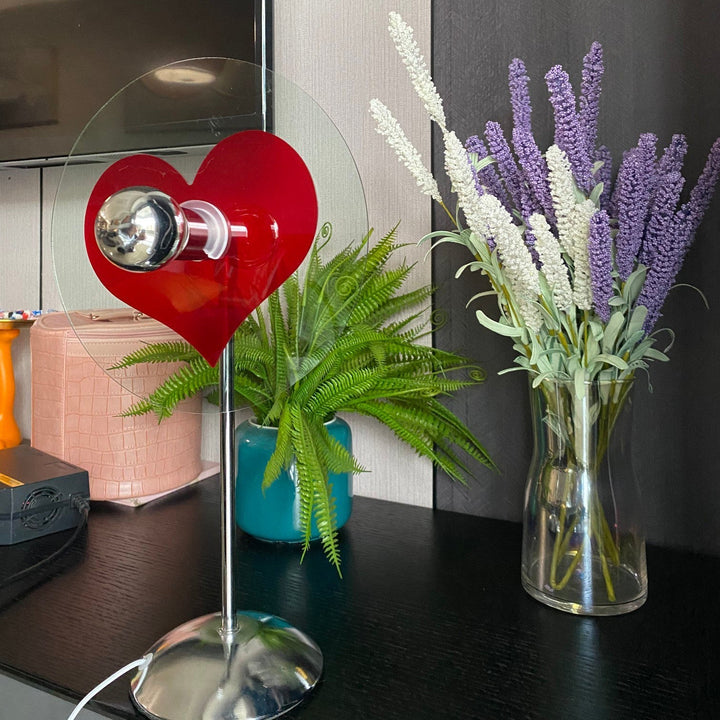 Skanto | LoveGlow – Elegant Bordlampe med Oppladbar LED