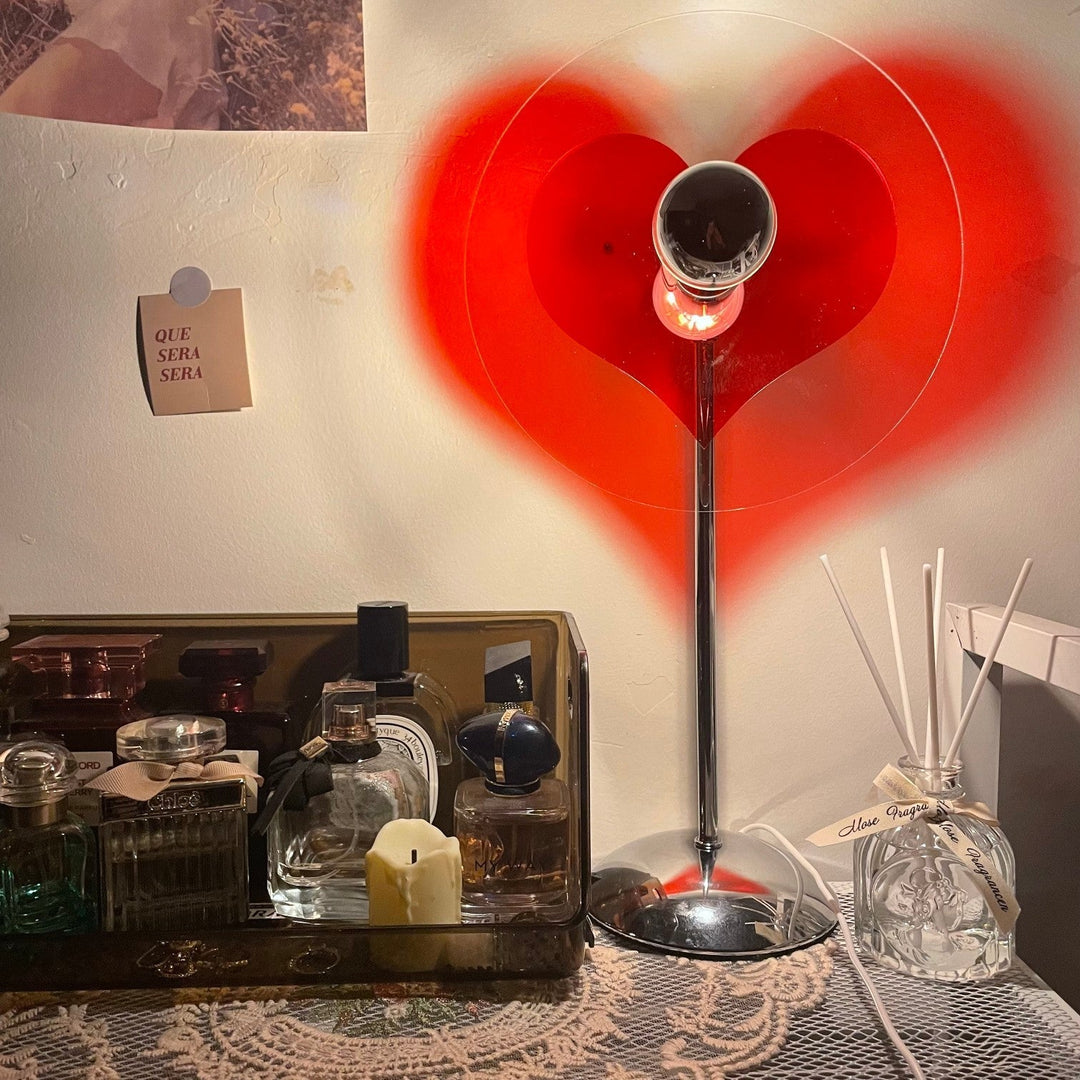Skanto | LoveGlow – Elegant Bordlampe med Oppladbar LED
