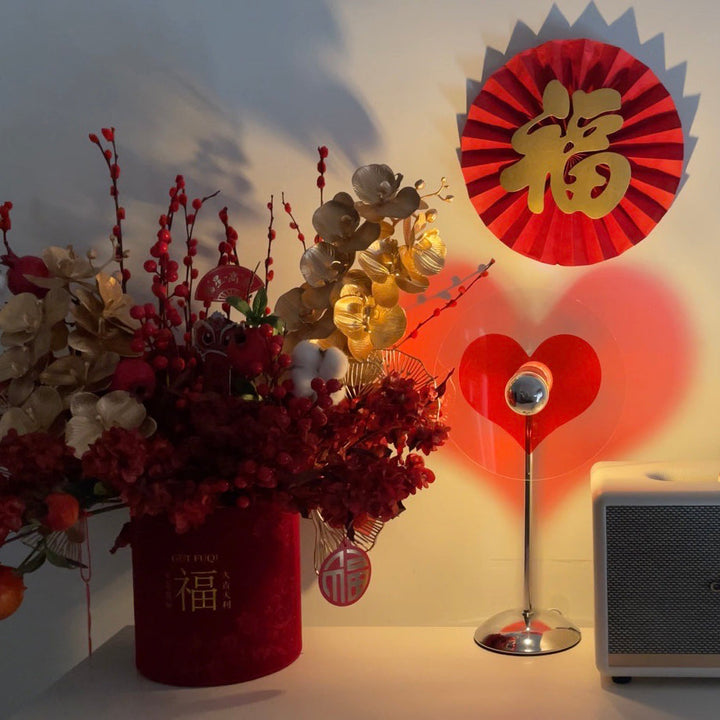 Skanto | LoveGlow – Elegant Bordlampe med Oppladbar LED