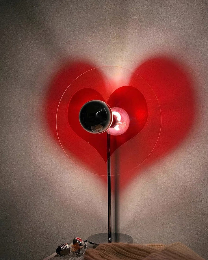 Skanto | LoveGlow – Elegant Bordlampe med Oppladbar LED