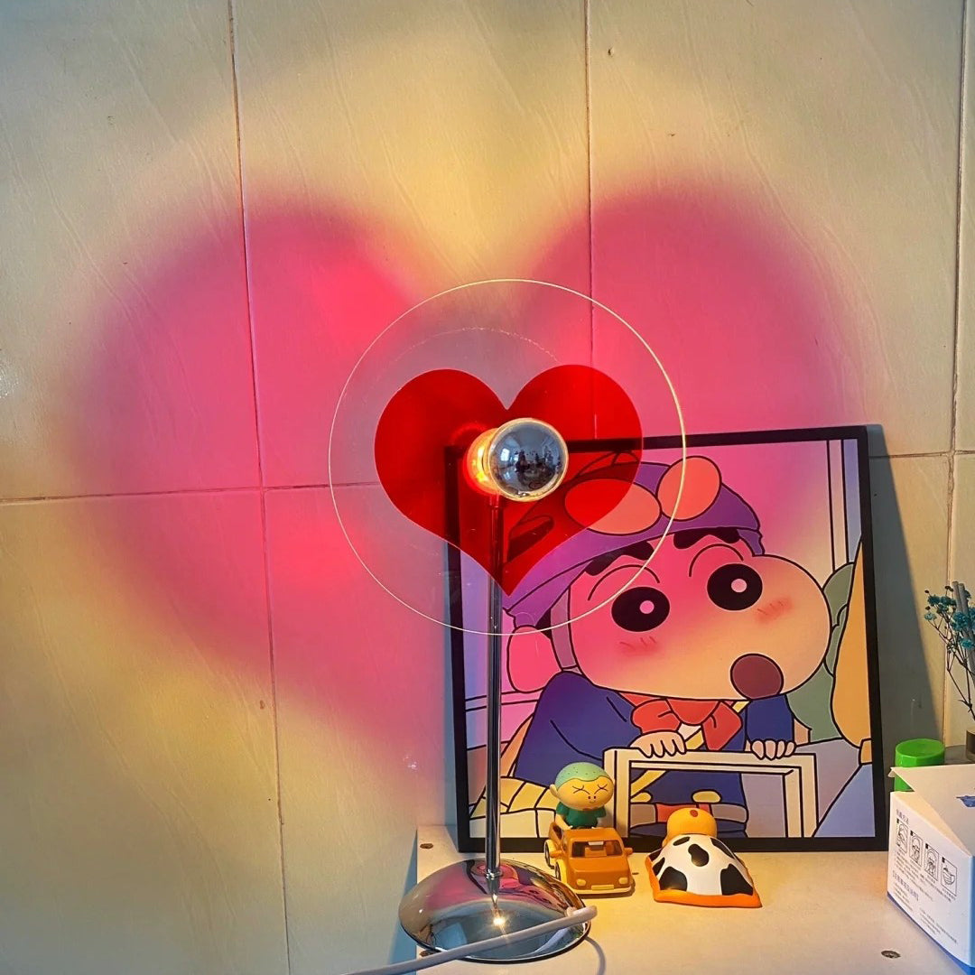 Skanto | LoveGlow – Elegant Bordlampe med Oppladbar LED