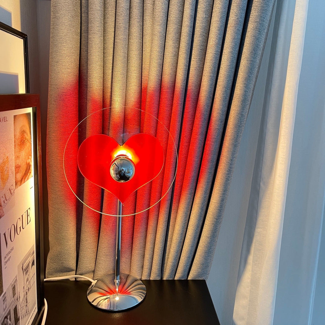 Skanto | LoveGlow – Elegant Bordlampe med Oppladbar LED