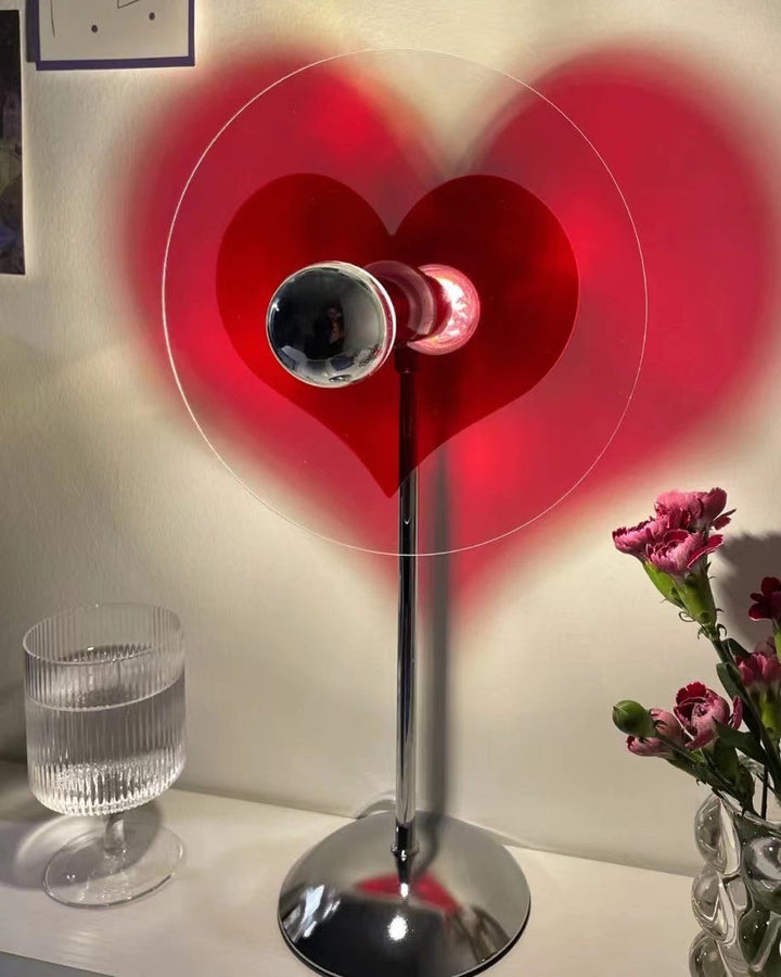 Skanto | LoveGlow – Elegant Bordlampe med Oppladbar LED
