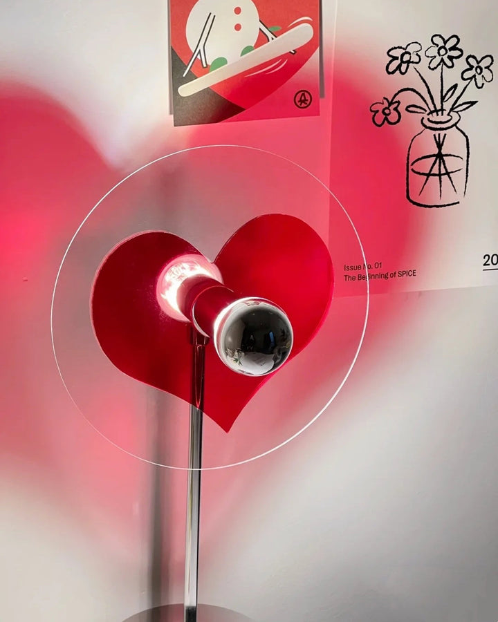 Skanto | LoveGlow – Elegant Bordlampe med Oppladbar LED