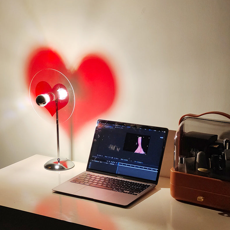 Skanto | LoveGlow – Elegant Bordlampe med Oppladbar LED