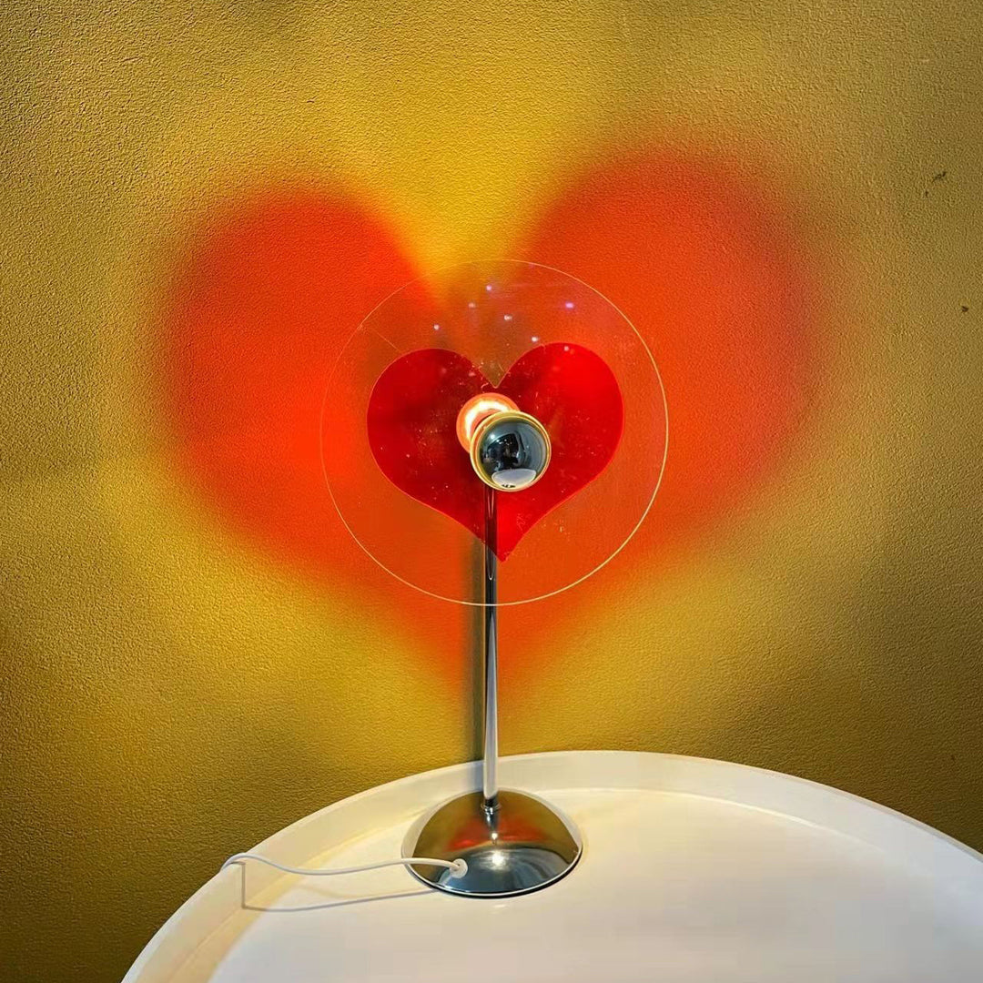 Skanto | LoveGlow – Elegant Bordlampe med Oppladbar LED