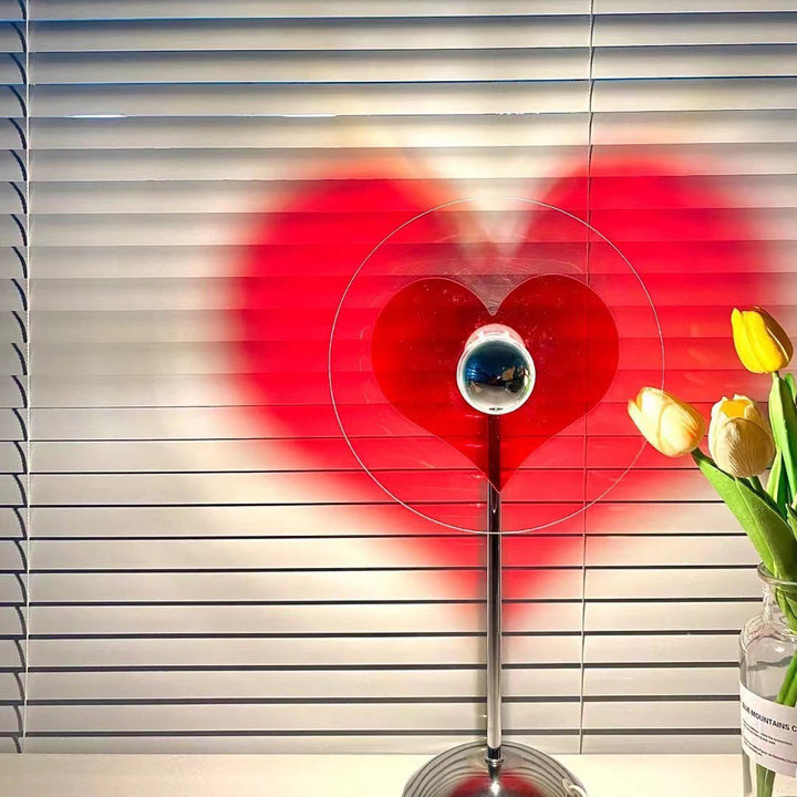 Skanto | LoveGlow – Elegant Bordlampe med Oppladbar LED