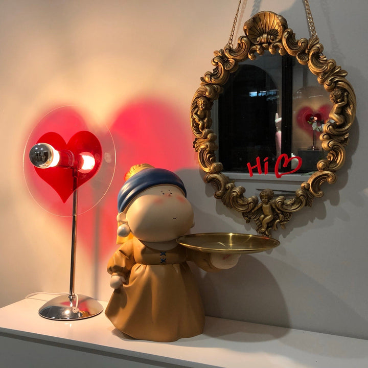Skanto | LoveGlow – Elegant Bordlampe med Oppladbar LED
