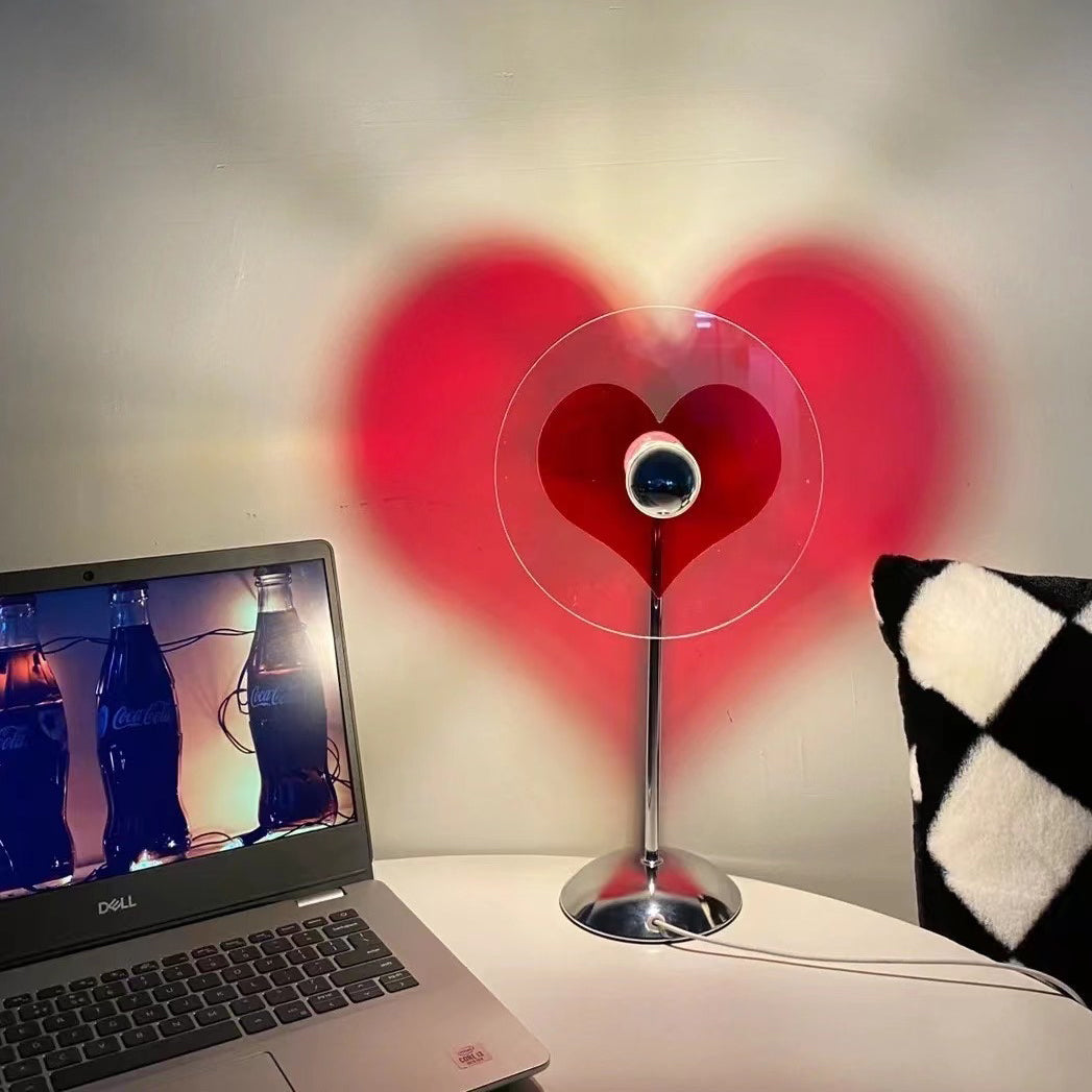 Skanto | LoveGlow – Elegant Bordlampe med Oppladbar LED