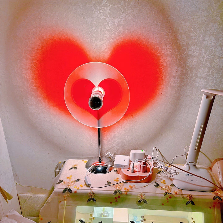 Skanto | LoveGlow – Elegant Bordlampe med Oppladbar LED